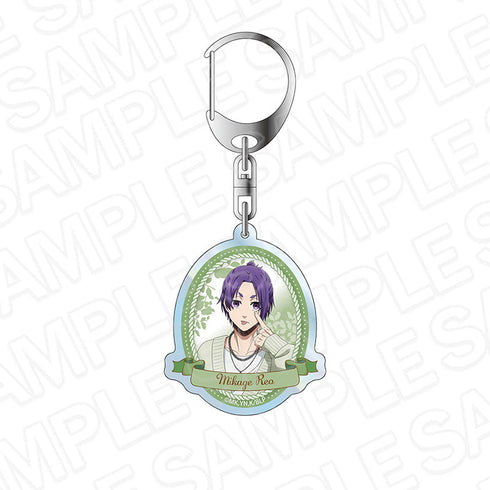 『ブルーロック』ホログラムキーホルダー 御影玲王 White&Pistachio ver.